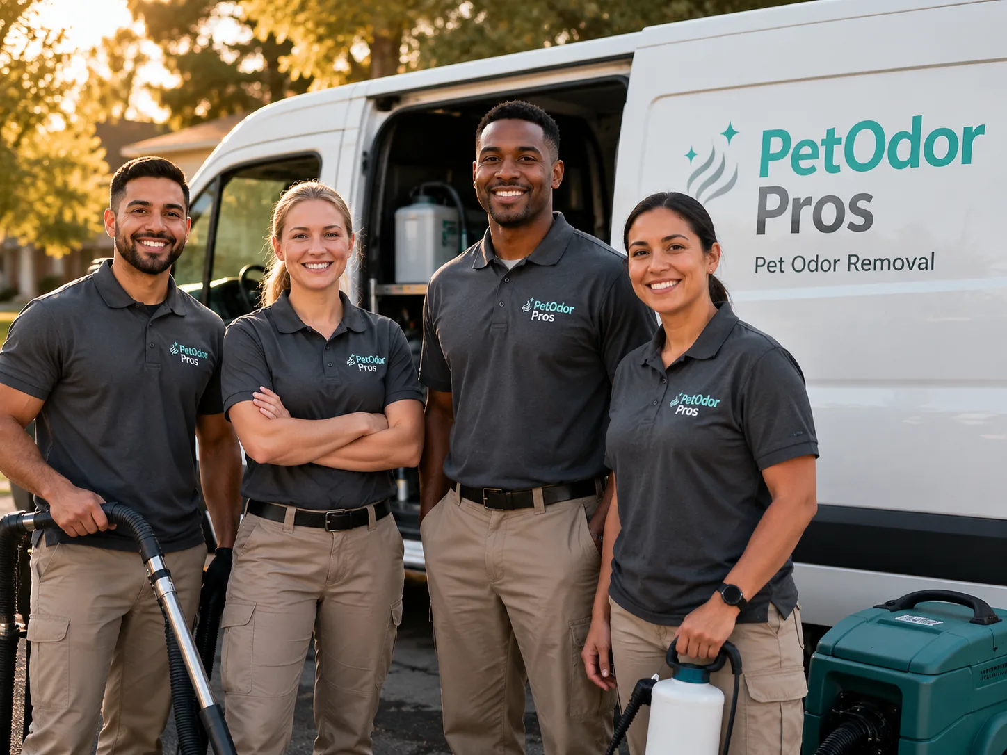Pet Odor Removal team serving Brighton, IL